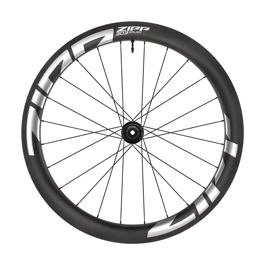 Zipp 303 XPLR S Rear Wheel - 700 12 x 142mm Center-Lock Tubeless Carbon XDR BLK/White 24H B1