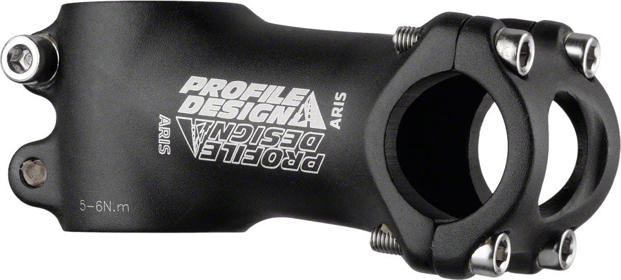 Profile Design Aris Stem - 70mm 26 Clamp +/-7 1 1/8" Aluminum Black