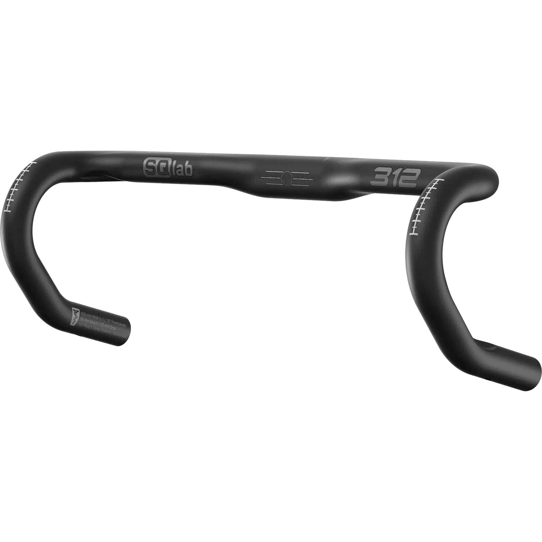 SQlab 312 Ergonomic Road Bar (31.8) 38cm Black