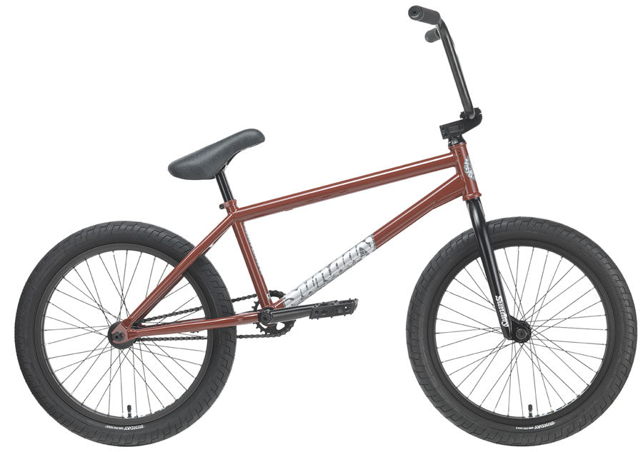 Sunday Silvawave BMX Bike - 21" TT Gloss Dark Brick Red