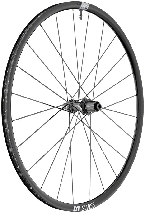 DT Swiss P 1800 Spline Rear Wheel - 700 12 x 142mm Center-Lock HGR11 Ratchet LN 18 BLK