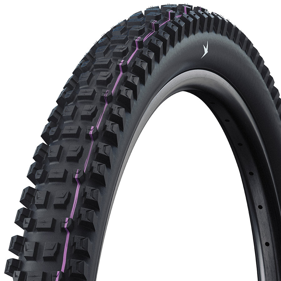 Schwalbe Albert Gravity Pro Mountain Tire 27.5x2.50 Folding Clincher Ultra Soft Radial 2x67TPI Black