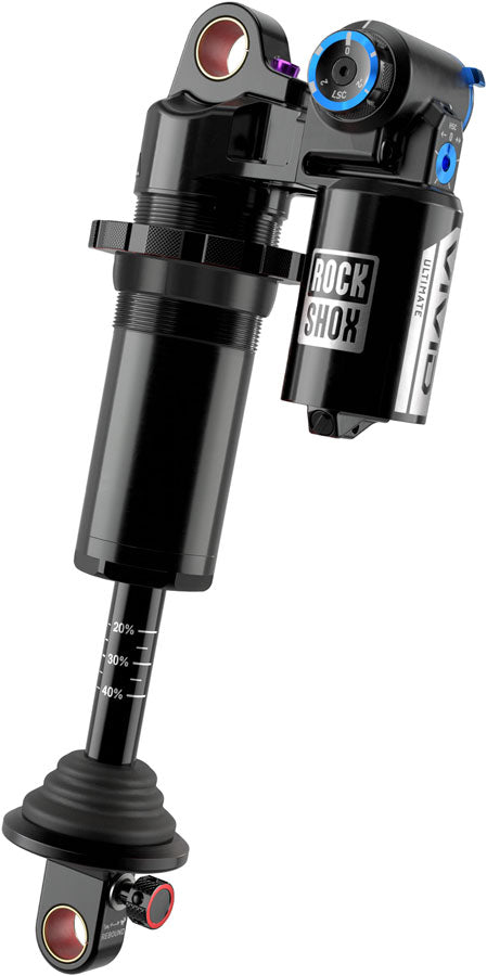 RockShox Vivid Coil Ultimate RC2T Rear Shock - 230 x 65mm Reb 55 / Comp 34 Adj. Hydraulic Bottom Out L/45 Standard D1