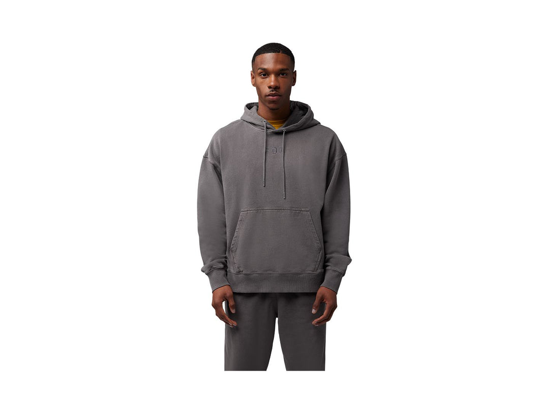 Fox Racing 25 Wordmark Hoodie Small Grey Shirt