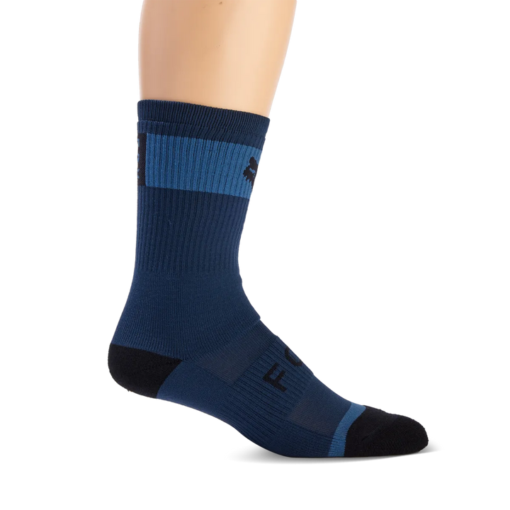 8" Defend Winter Socks - Midnight Blue / XS/S