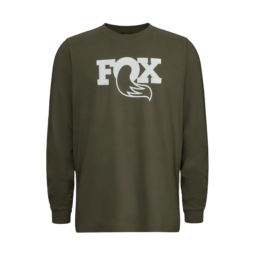 Logo Long Sleeve Shirt - Army / S