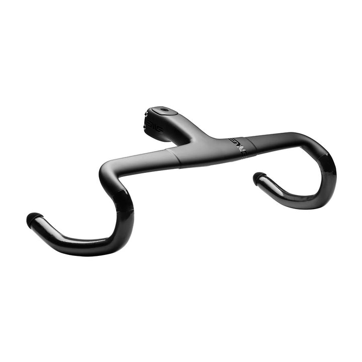 ENVE SES AR Bar/130mm Stem Combo Drop Handlebar Diameter: Integrated 130mm 440mm Drop: 129mm Reach: 76mm Black