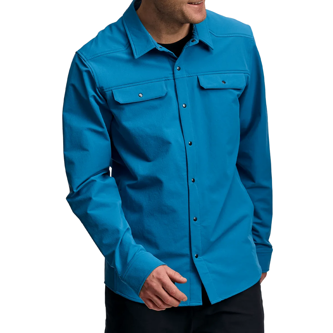 Cruise Shacket - S / Blue