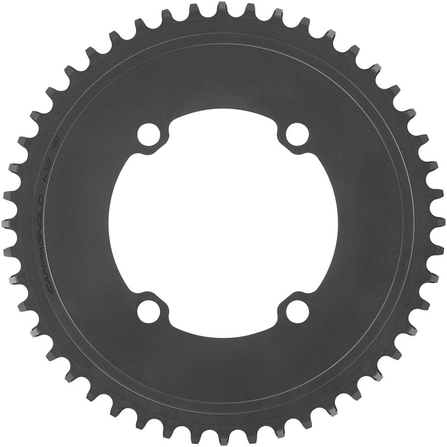 Campagnolo Super Record 13 Aero Chainring Power Meter Crank - 48t 4-Bolt 104 BCD Aluminum BLK