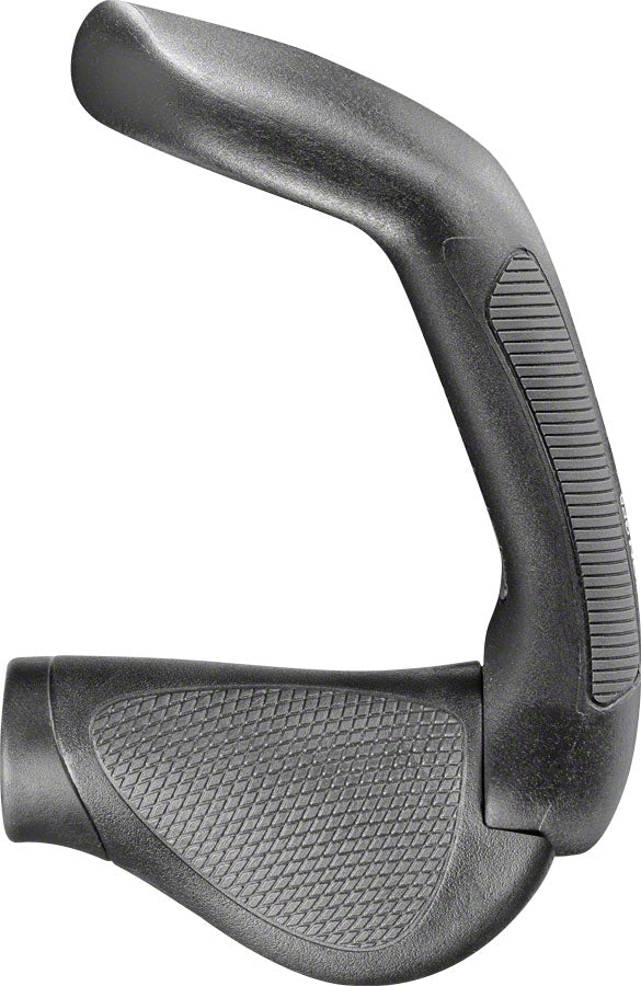 Ergon GP5 Grips - Lock-On Rohloff/Nexus Black/Gray