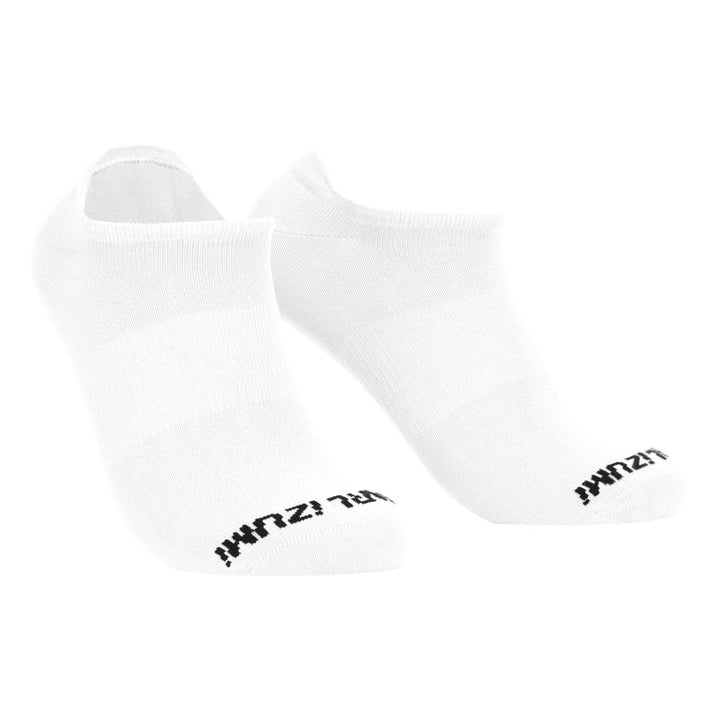 Transfer No Show Cycling Socks - WHITE / L