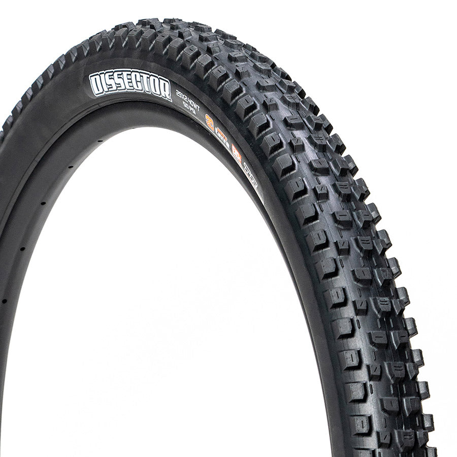 Maxxis Dissector II Mountain Tire 27.5"x2.40 Folding Tubeless Ready EXO Black