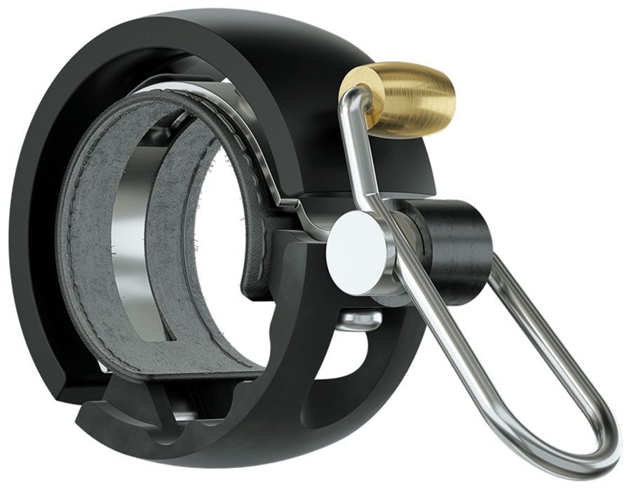 Knog Oi Luxe Bell Matte - Black Small