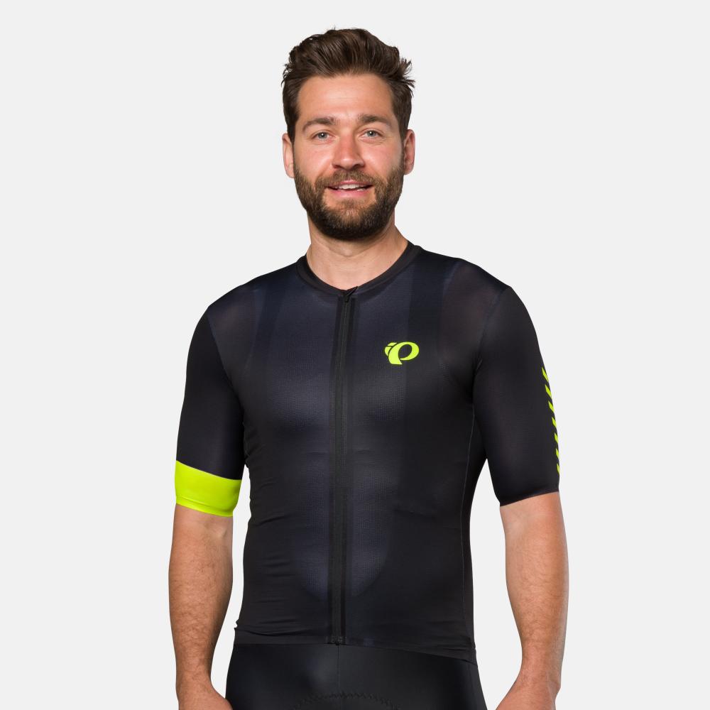 Men's PRO Jersey - BLACK STRIPE / M