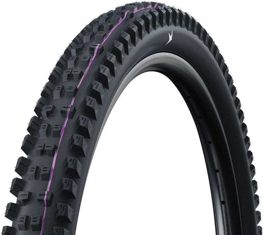 Schwalbe Tacky Chan Tire - 27.5 x 2.40 Tubeless Folding BLK Pro Gravity Ultra Soft E-50