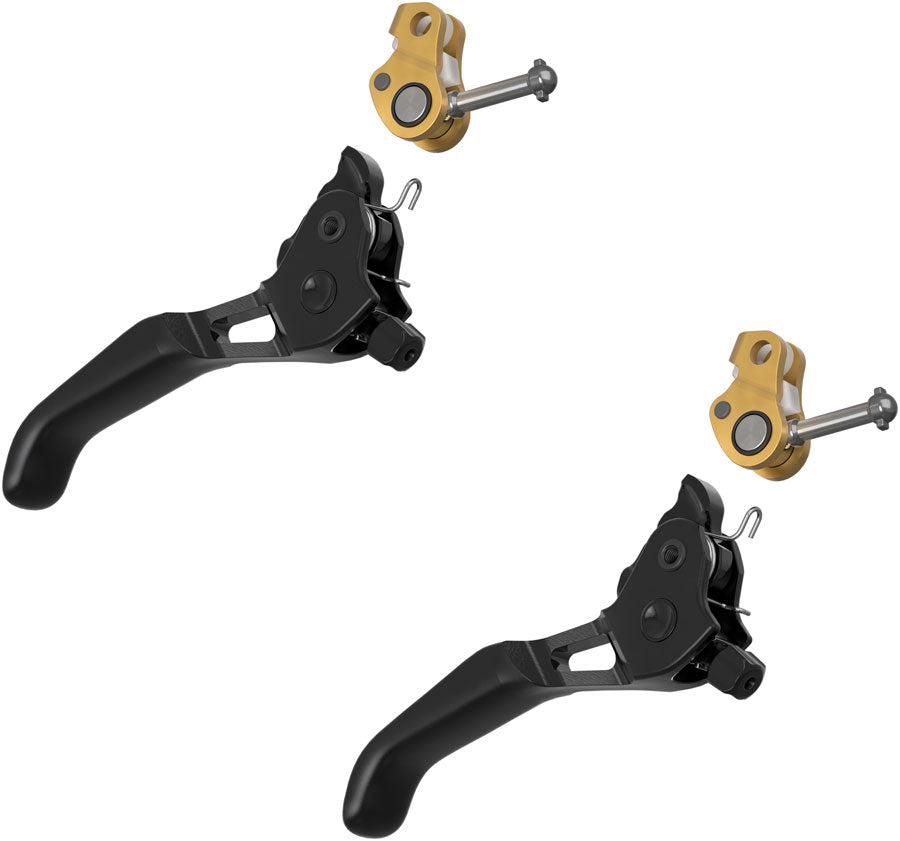 SRAM Maven Ultimate/Silver Brake Lever Tuning Kit - 2 CNC Aluminum Lever Blades 2 Swinglink Assemblies A1