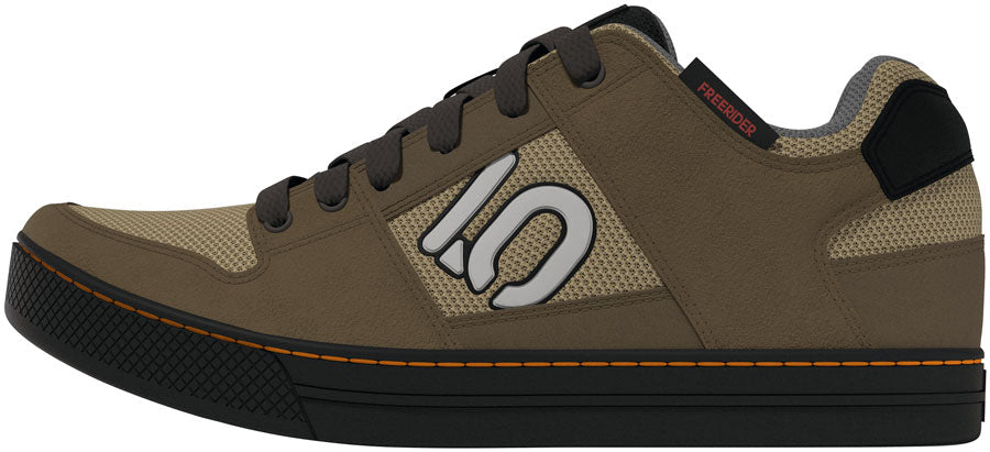 Five Ten Freerider Flat Shoes - Men's Cardboard/Wonder Alumina/Pure Tangerine 6