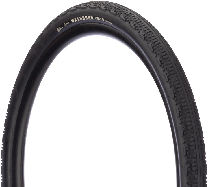 Teravail Washburn Tire - 650 x 47 Tubeless Folding BLK Light Supple Fast Compound