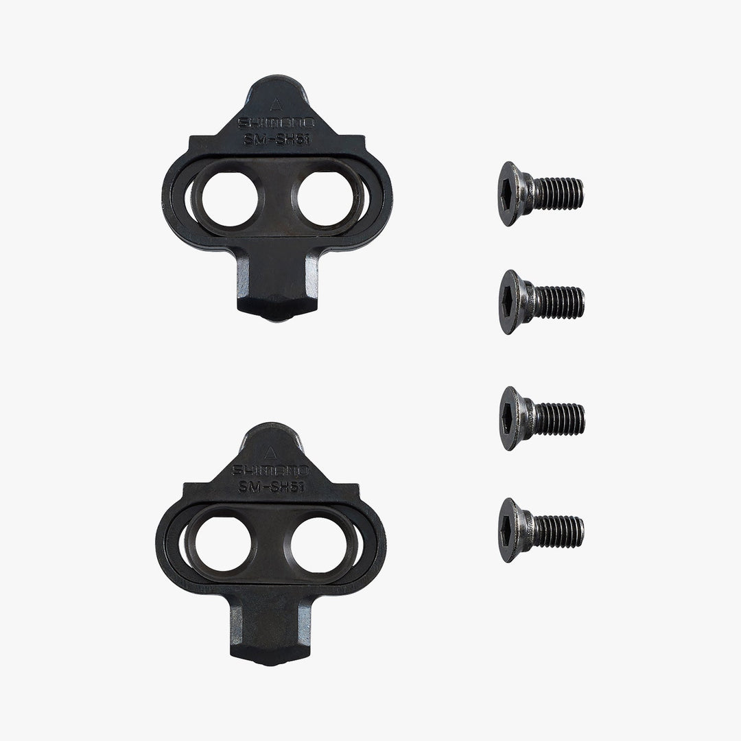 SM-SH51 SPD Single-Release Cleats - Black / ONE