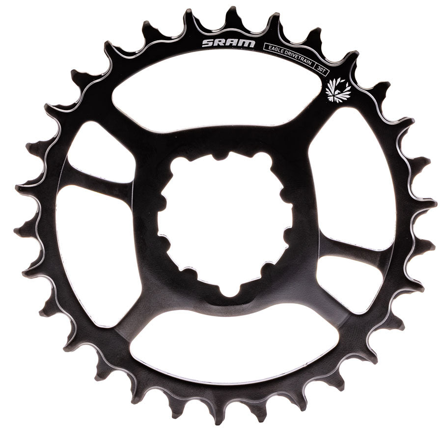 SRAM X-Sync 2 Eagle Direct Mount Chainring - 30t 12-Speed 3-Bolt Direct Mount 3mm Offset Steel BLK