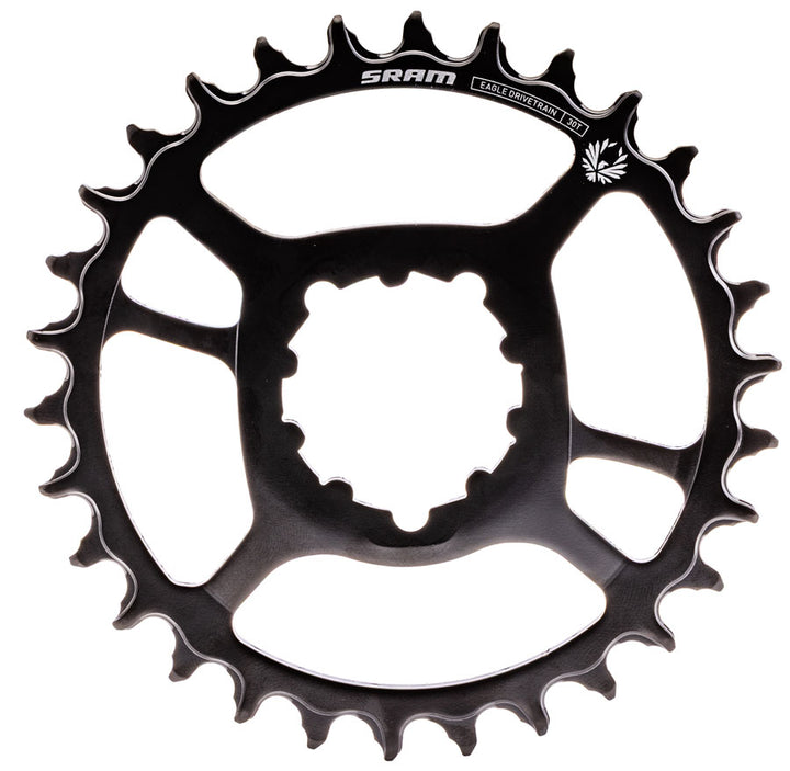 SRAM X-Sync 2 Eagle Direct Mount Chainring - 30t 12-Speed 3-Bolt Direct Mount 3mm Offset Steel BLK