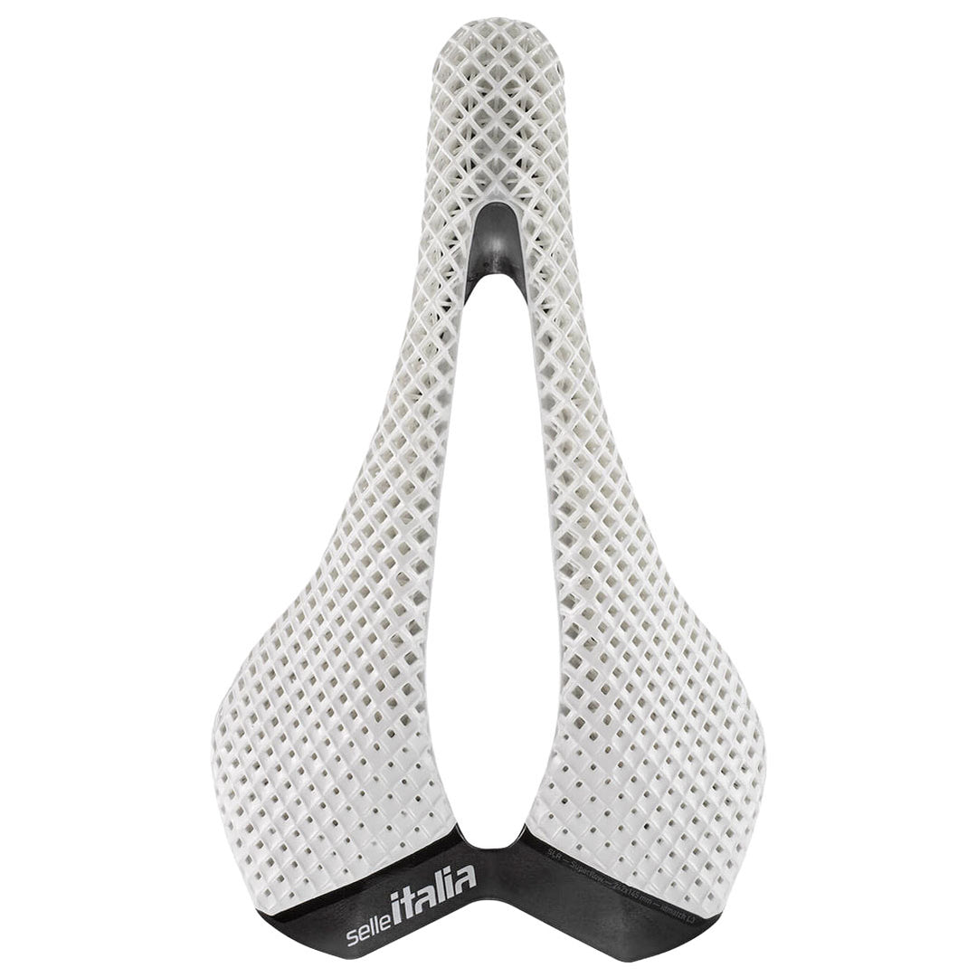Selle Italia SLR 3D Carbon Opal L3 Carbon Rails 3D Print White