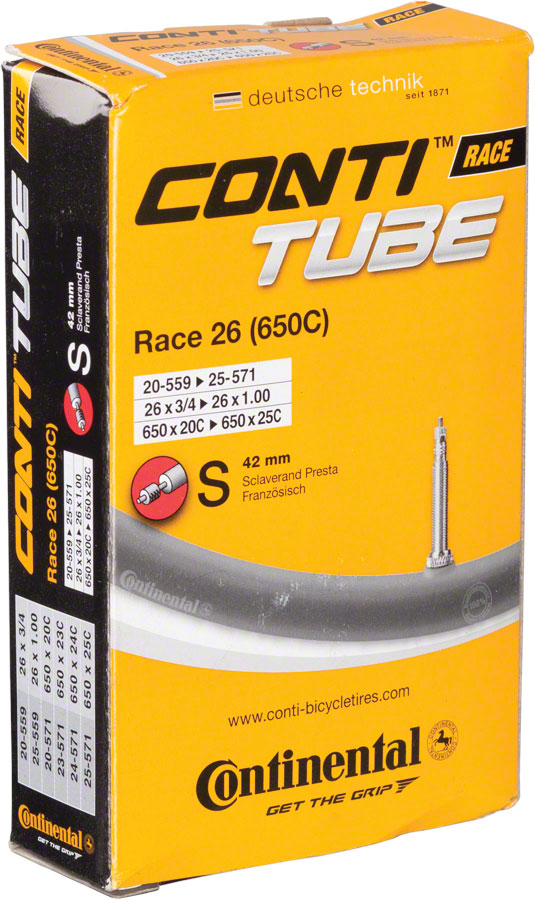 Continental Standard Tube - 26 / 650c x 20 - 25mm 42mm Presta Valve