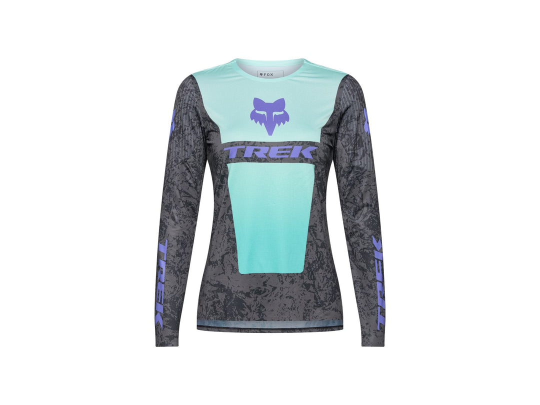 Fox Racing 2026 Team LS Women X-Large Black/Purple Jersey