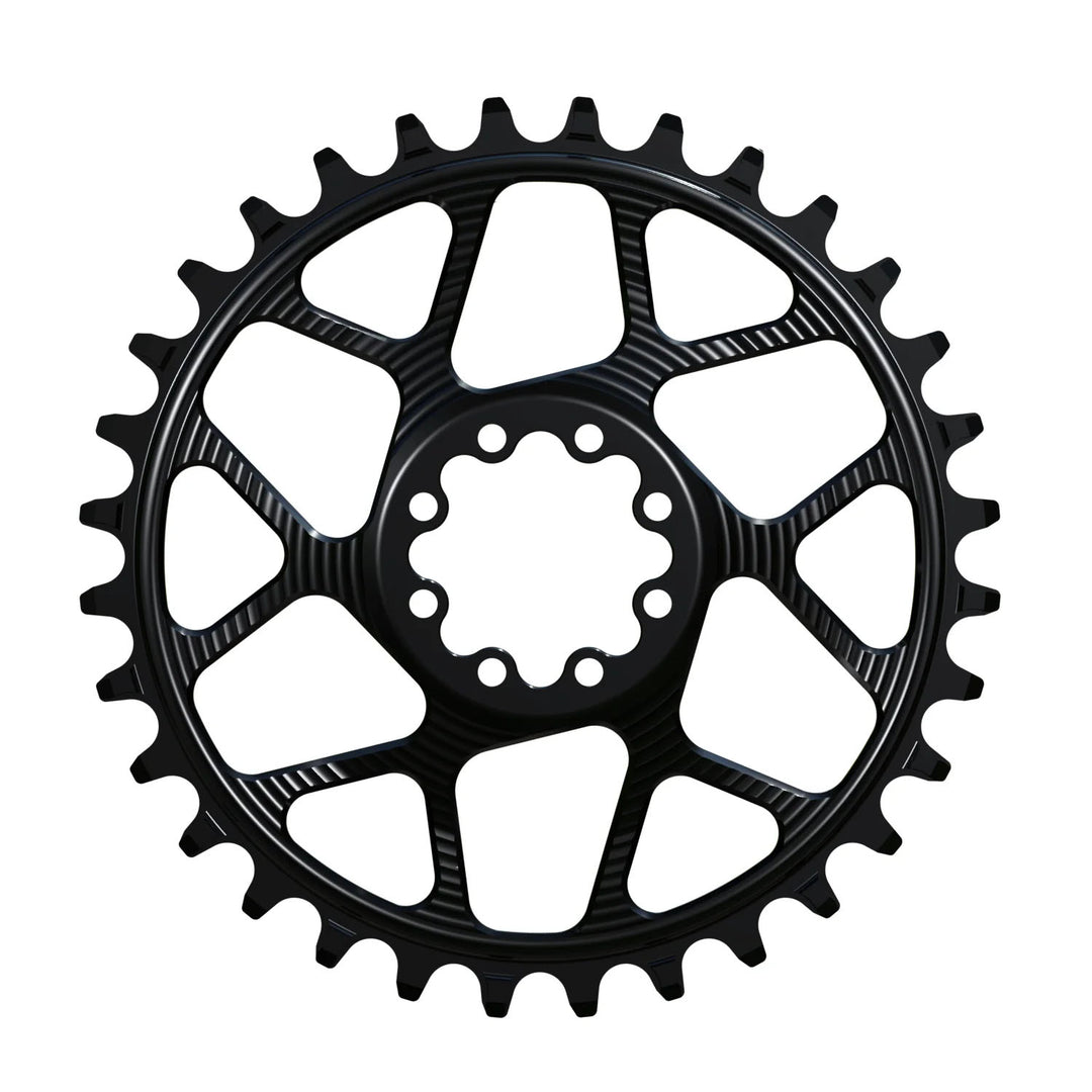 Works Components Round Chainring SRAM 8-Bolt 30T Boost 3mm Blk