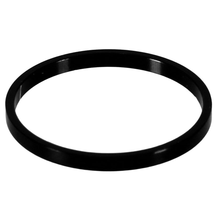 White Industries Straight Headset Spacer 2.5mm 1-1/8" Black 