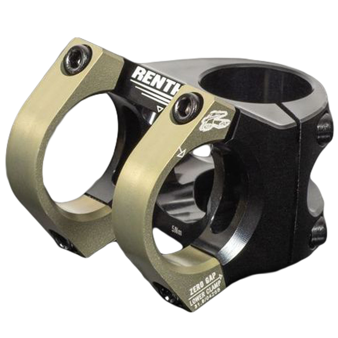 Renthal V2 Apex Stem (31.8) 40mm Black/AluGold