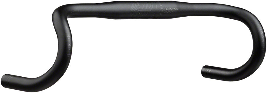 Teravail Tropo SE Drop Handlebar - Aluminum 31.8mm 38cm Black