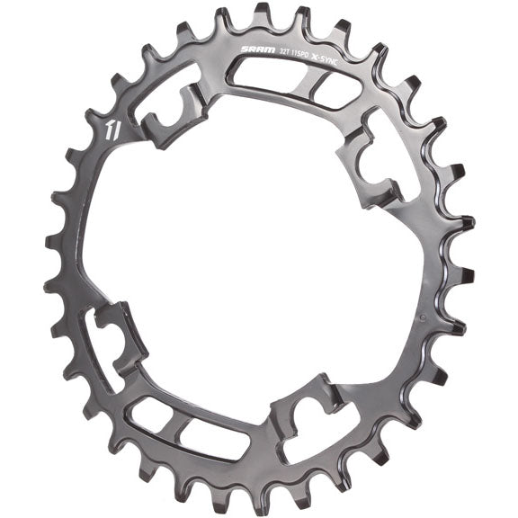 SRAM X-Sync 1x9-11sp 94BCD 3.5mm Steel 32t Black  