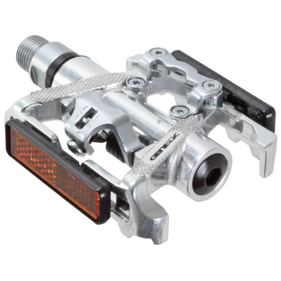 Genetic Switch Clipless/Platform Pedals Silver  