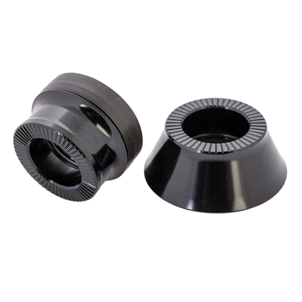 Halo DJD SupaDrive Endcaps (No Bolts) Black