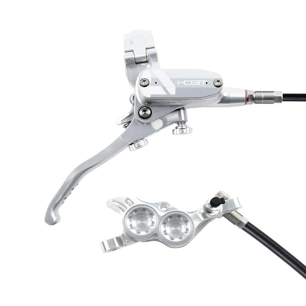Hope Tech 4 E4 Disc Brake Right/Rear 74mm Sil/Sil  