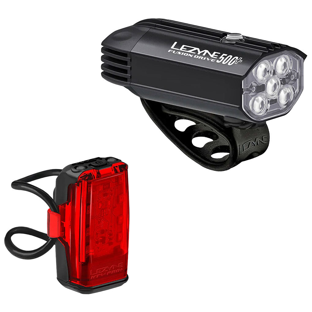 Lezyne Fusion Drive Pro 500+ /  KTV Drive Pro+ Light Pair