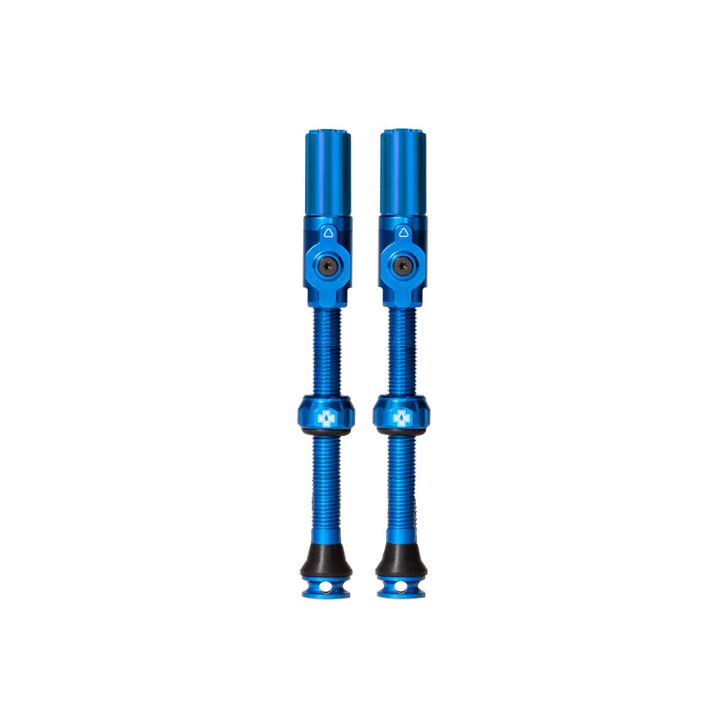 Muc-Off Big Bore Hybrid Tubeless Valve 65mm Pair - Blue  