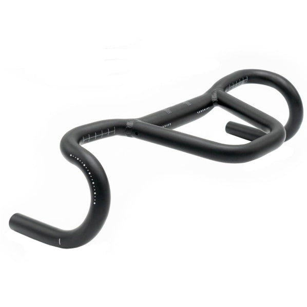 Redshift Sports Kitchen Sink Drop Bar w/ Loop 10 deg - 44cm Black