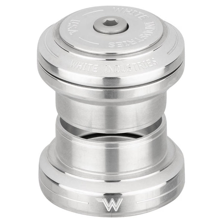 White Industries Headset EC34/28.6|EC34/30 Silver