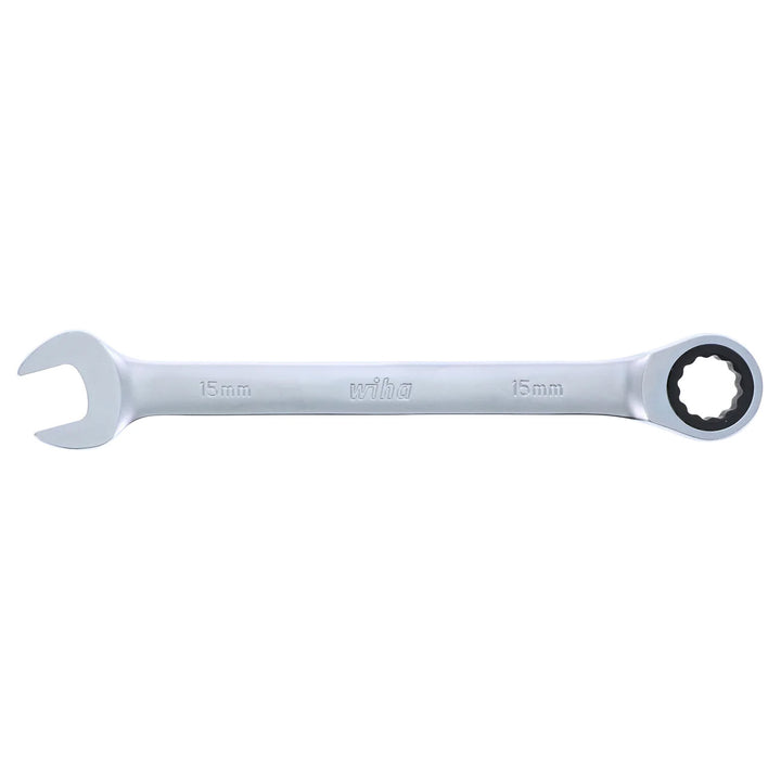Wiha Tool Combination Ratchet Wrench 15mm  