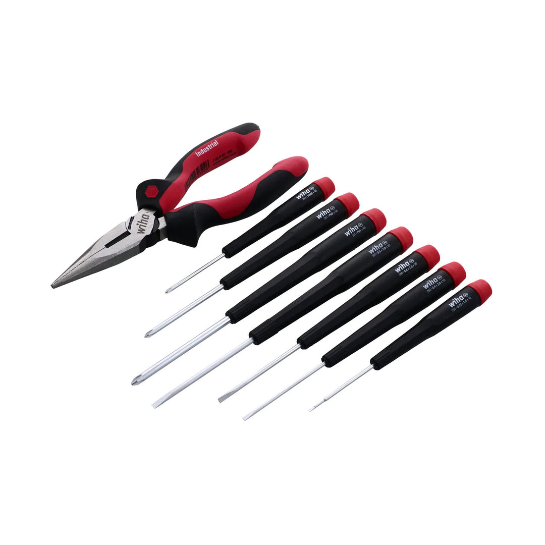Wiha Tool Precision Slotted/Phillips Screwdrivers/Pliers8se 