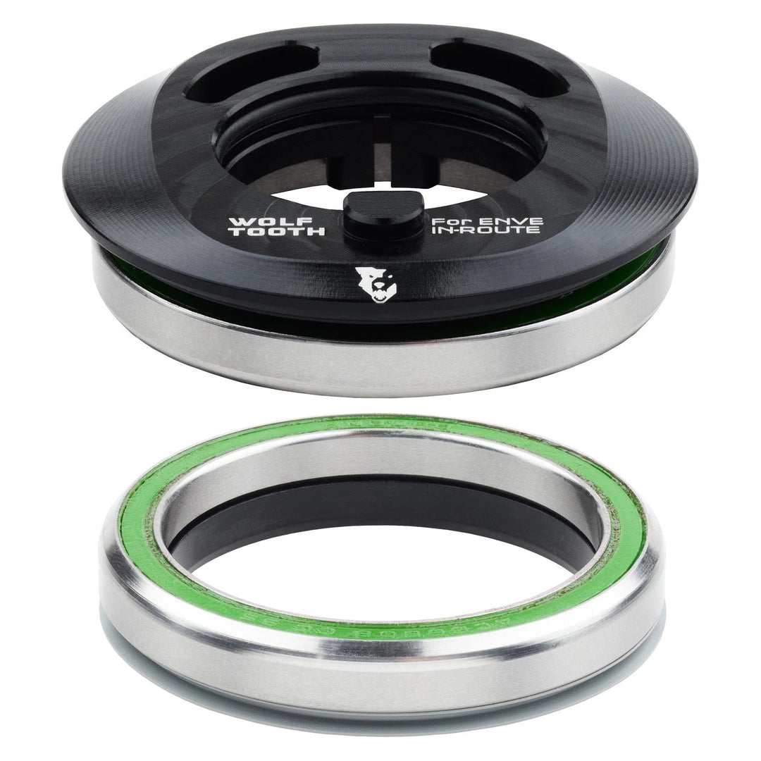 Wolf Tooth Components IS52 Premium Upper& Lower Headset for ENVE Black