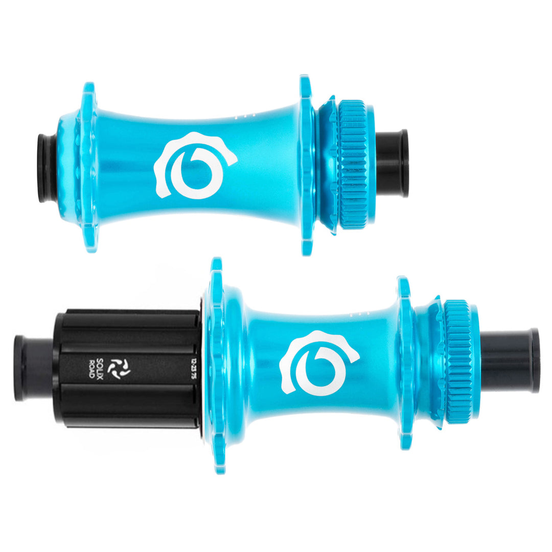 Industry Nine Solix CL Disc Hubs 12x100/142 TA 28h HG11 Turq
