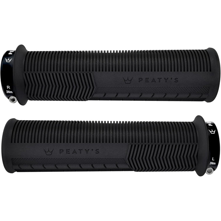 Peaty's Mushroom Thick Lock-On Grips Pair Black