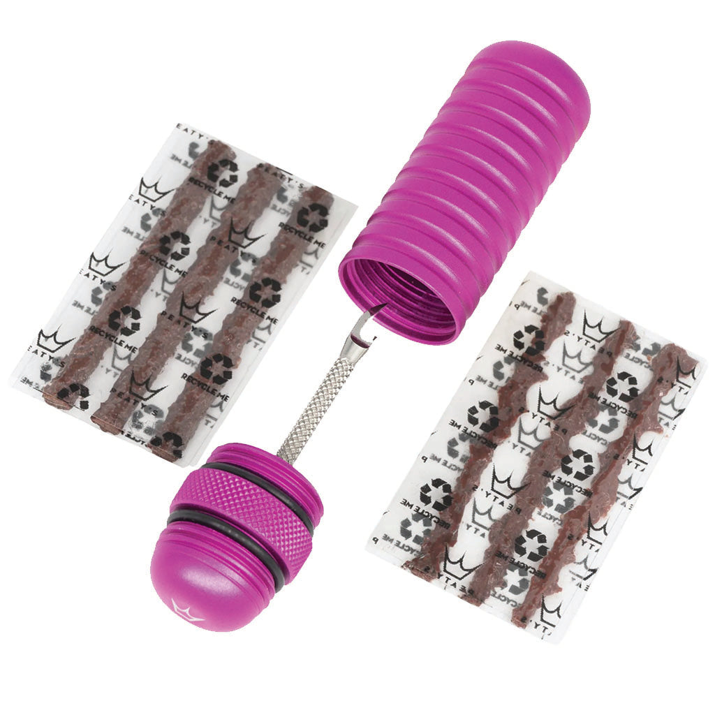 Peaty's Holeshot Tubeless Puncture Plug Tool Punch Pink