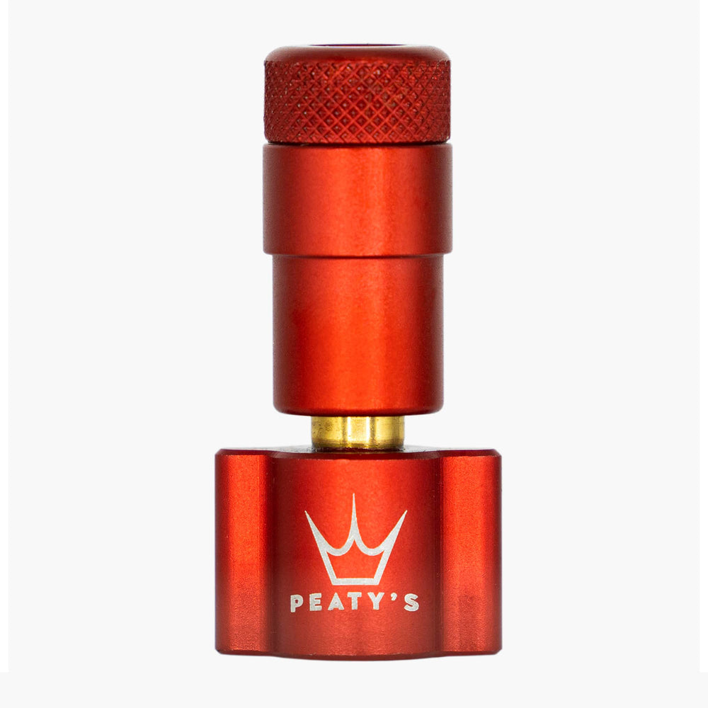 Peaty's Holeshot CO2 Inflator Head Red 