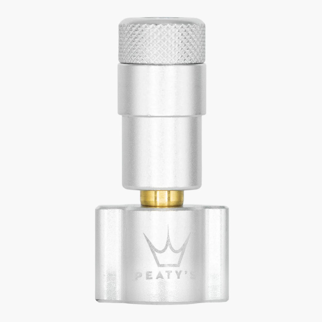 Peaty's Holeshot CO2 Inflator Head Silver 