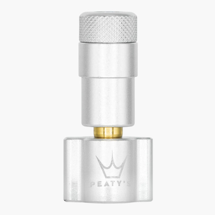 Peaty's Holeshot CO2 Inflator Head Silver 